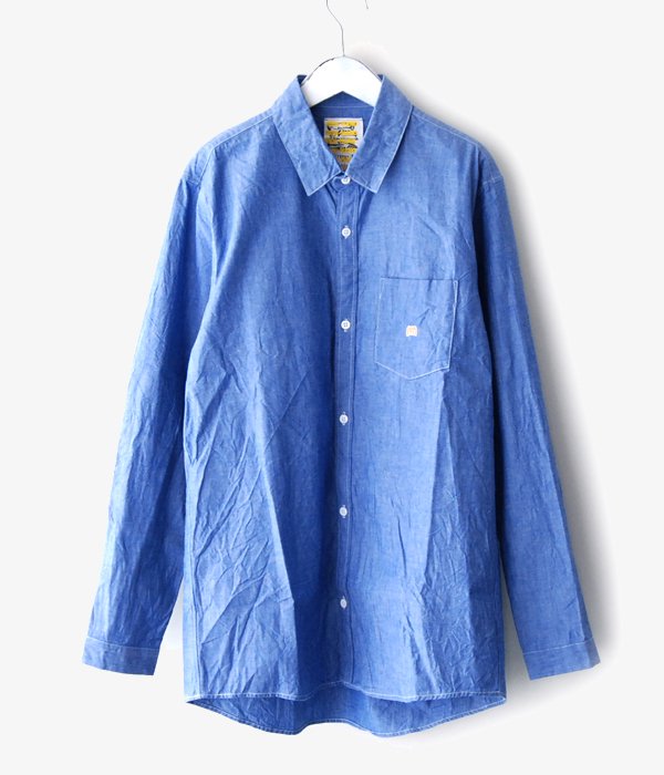DIGAWEL/DUNGAREE MIN-NANO SHIRT (BLUE)