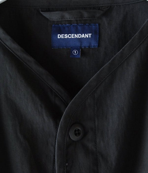 DESCENDANT/REMNANTS OX LS SHIRT(BLACK)