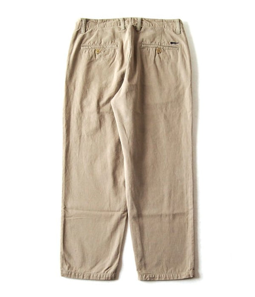 DESCENDANT/DC-6 TWILL TROUSERS