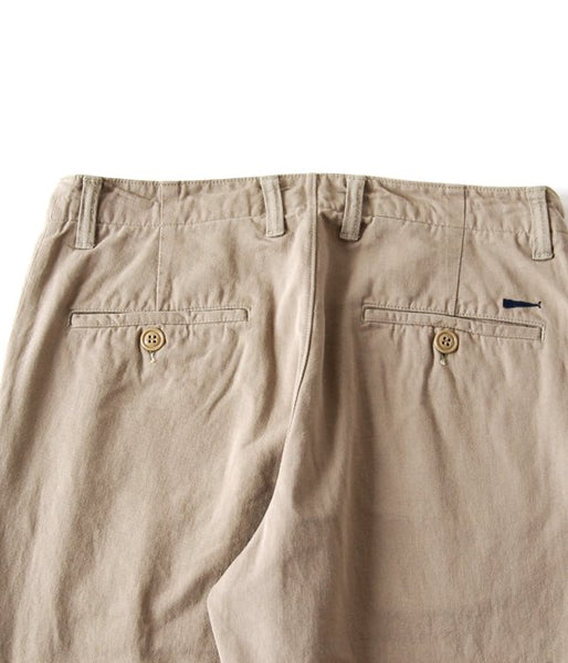 DESCENDANT/DC-6 TWILL TROUSERS