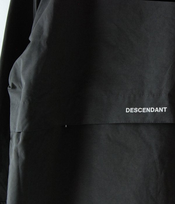 DESCENDANT/TERRACE NYLON JACKET (BLACK)