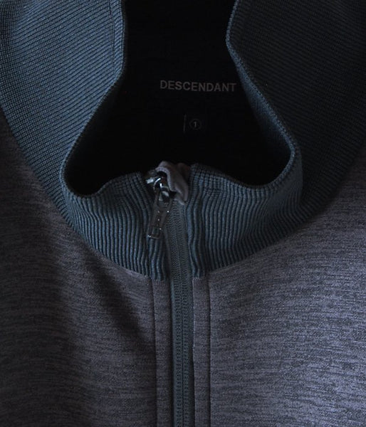 DESCENDANT/TERRACE ZIP UP JERSEY LS (BLACK)