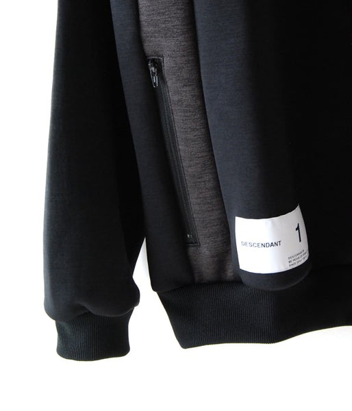 DESCENDANT/TERRACE ZIP UP JERSEY LS (BLACK)