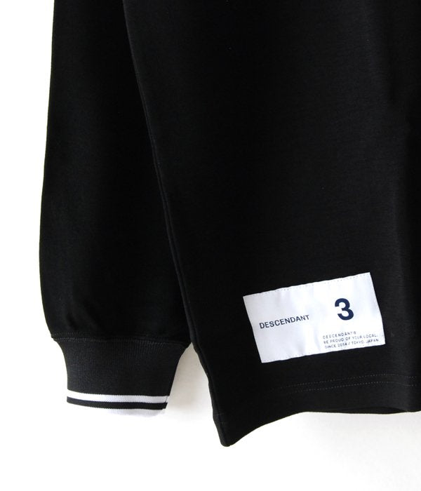 DESCENDANT/CHANT JERSEY LS (BLACK)