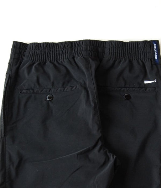 DESCENDANT/SHORE SKINNY WEATHER PANTS (BLACK)