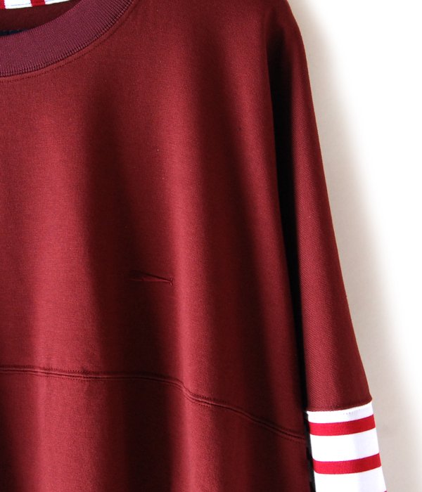 DESCENDANT/CETUS JERSEY LS (BURGUNDY)