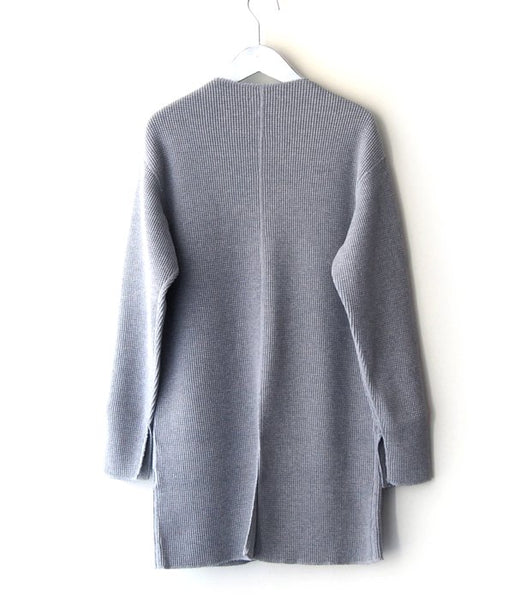 PHEENY/BIG WAFFLE HIGH NECK L/S(GRAY)