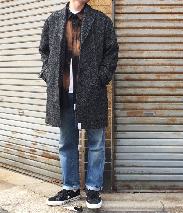 DESCENDANT/LIOYD WOOL JACKET (GRAY)