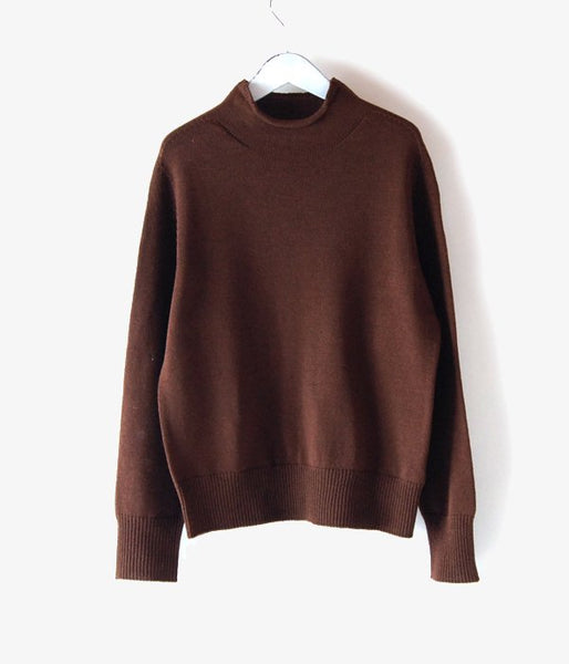 MHL./CHUNKY WOOL WOMENS (BROWN)