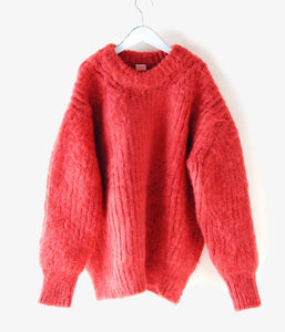 MAISON EUREKA/NAP-RAISING OVER SWEATER (BRICK)