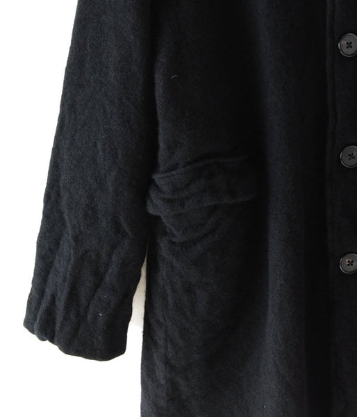 holk/OVER COAT (BLACK)