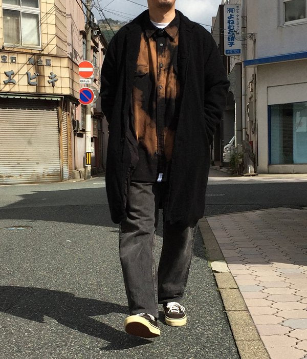 holk/OVER COAT (BLACK)