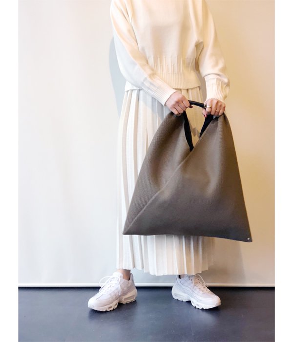 MM6 MAISON MARGIELA/MESH JAPANESE TOTE BAG(TAUPE)