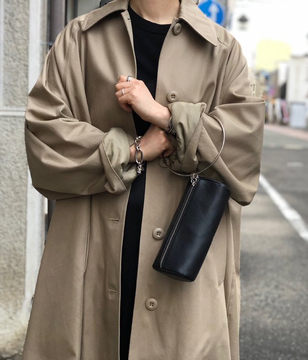 MM6 MAISON MARGIELA/TRENCH COAT(BEIGE)