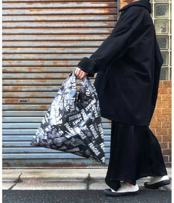 MM6 MAISON MARGIELA/PRINT JAPANESE TOTE BAG(FRAGILE)
