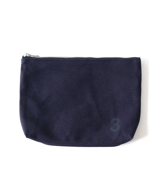 MHL./HEAVY COTTON CANVAS POUCH (BLUE)