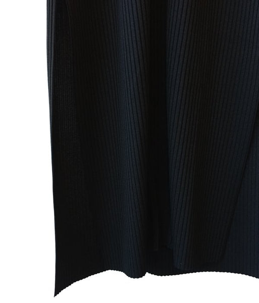 PHEENY/Pe/c WIDE RIB ROBE (BLACK)