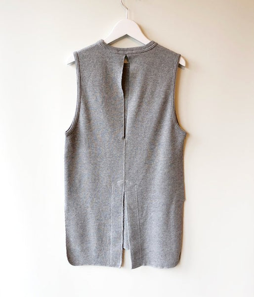 PHEENY/16/- HONEYCOMB BACK SLIT N/S (GRAY)