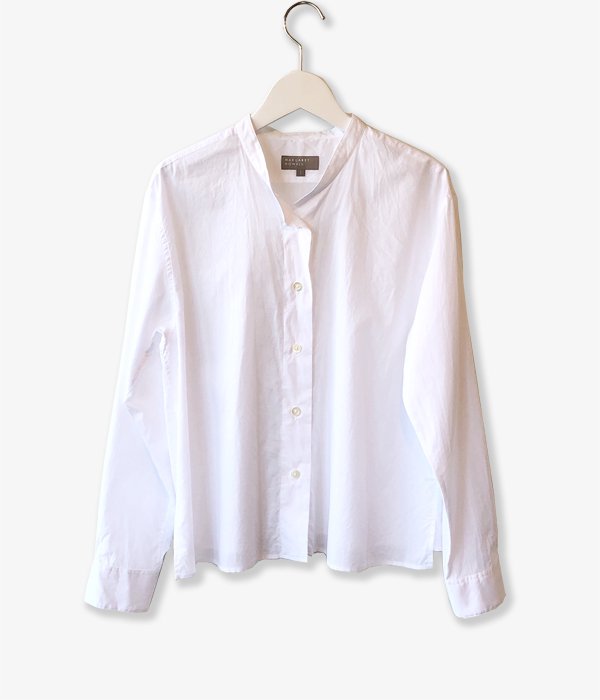 MARGARET HOWELL/SOFT WASHED COTTON SHIRT(WHITE)