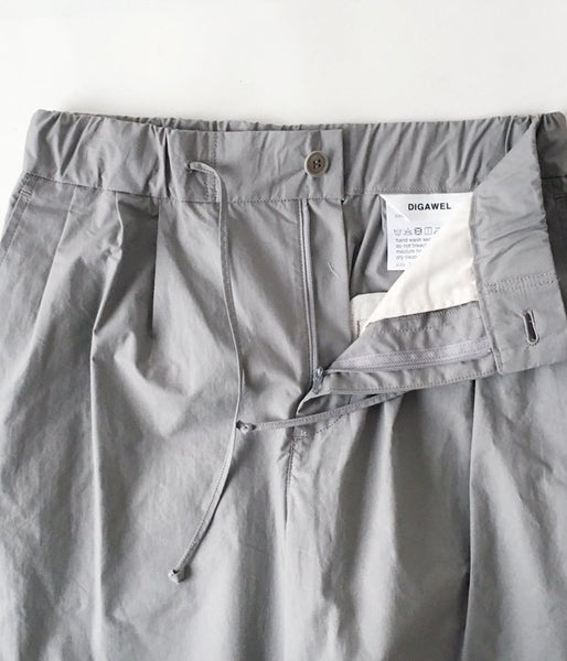 DIGAWEL/TAPERED EASY PANTS (GRAY)