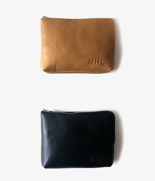 MHL./BASIC LEATHER POUCH (M)