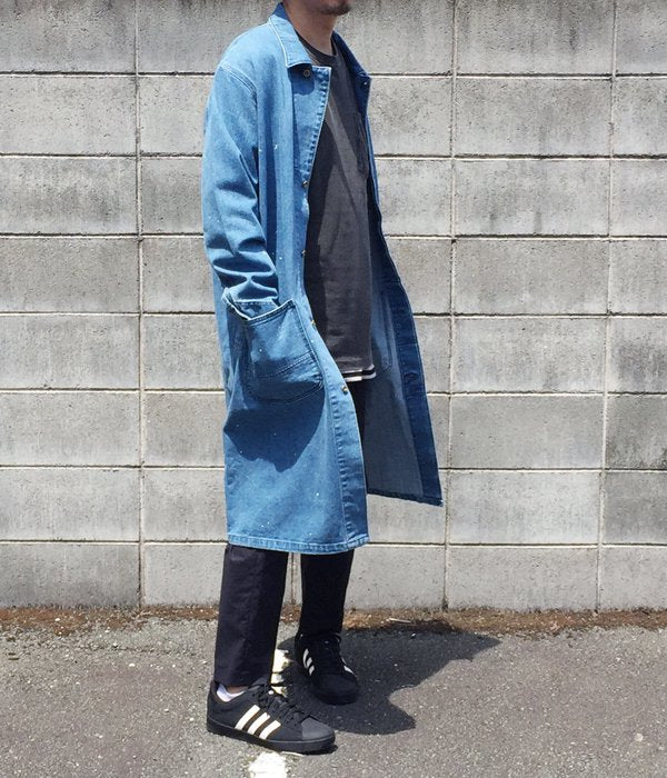 digawel Lee サービスコート　デニム　サイズ1(M) DIGAWEL/SERVICE COAT DIGAWEL×Lee (BLUE)