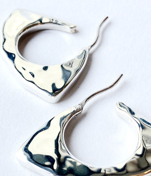 ララガン バウムクーヘンピアス　シルバー R.ALAGAN/BAUMKUHEN EARRING(SILVER)