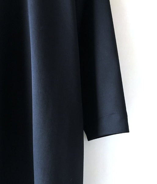 holk/NO COLLER DRESS (BLACK)