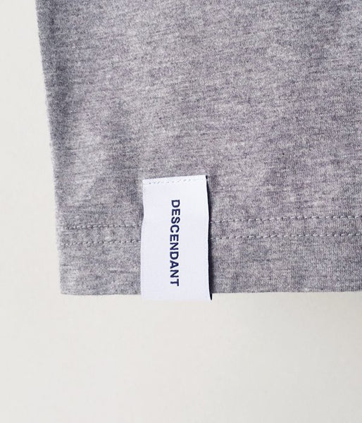 DESCENDANT/CACHAOT CREW NECK SS 01 (GRAY)