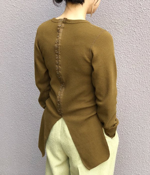 PHEENY/HONEYCOMB BACK HOOK TAPE L/S(OLIVE)