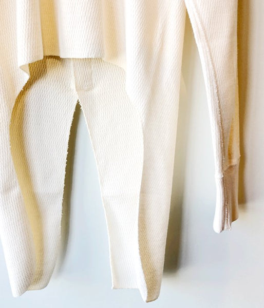 PHEENY/HONEYCOMB BACK HOOK TAPE L/S(IVORY)