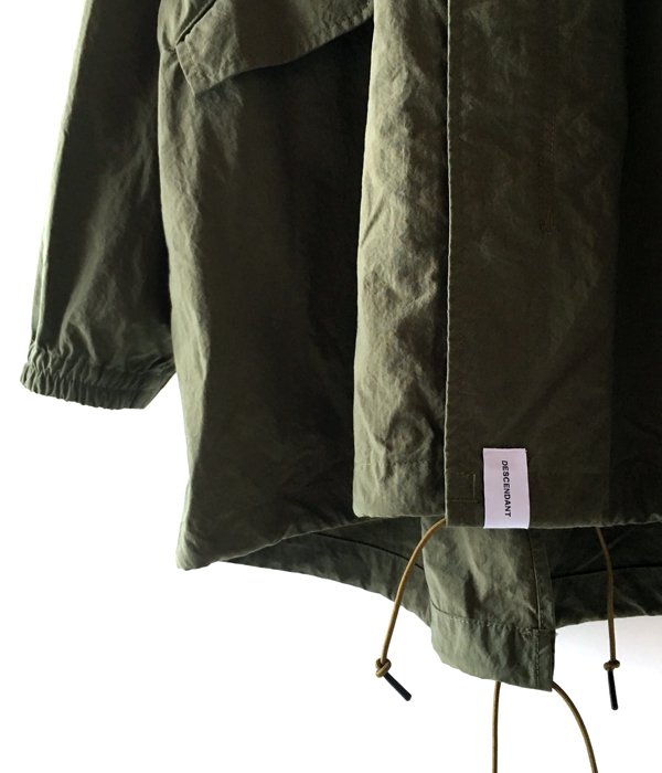 DESCENDANT D-51M NYLON JACKET モッズパーカー 1 hilow29様専用】DESCENDANT D-51M NYLON JAKET - メルカリ