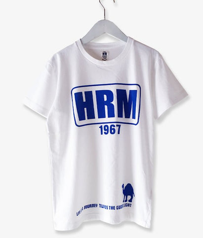 HOLLYWOOD RANCH MARKET/HRM FRAME SS T-SHIRT (WHITE)
