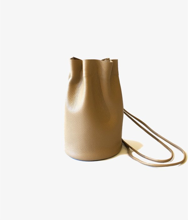 Aeta/PEBBLE GRAIN LEATHER BONSAC S (BEIGE)