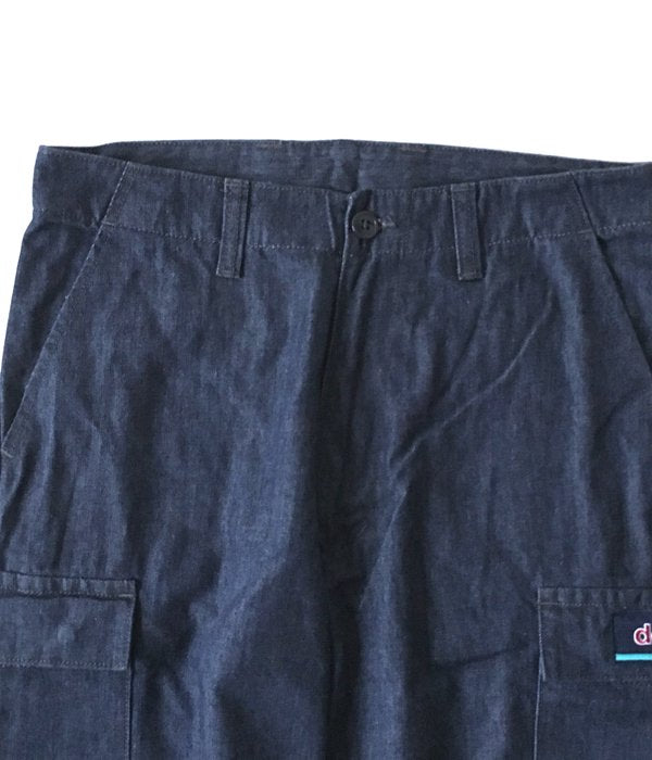 パンツ DESCENDANT CARGO DENIM TROUSERS DESCENDANT/CARGO DENIM TROUSERS (INDIGO)