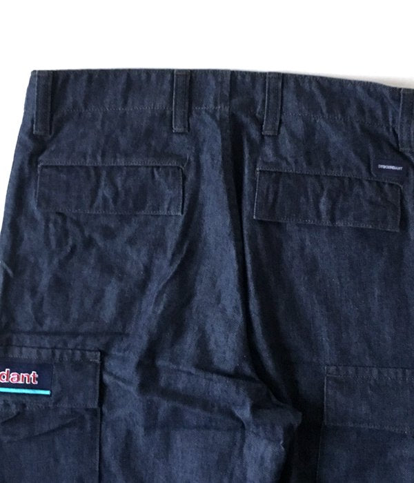 DESCENDANT/CARGO DENIM TROUSERS (INDIGO)