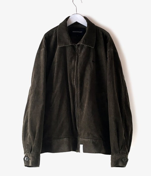 DESCENDANT/PE CORDUROY JACKET (OLIVE DRAB)