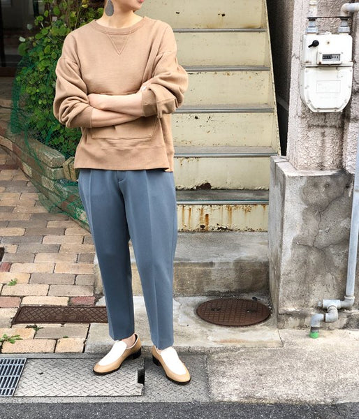 PHEENY/CREW NECK SWEAT(CAMEL)