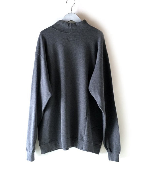 DESCENDANT/TURTOISE MOCK NECK LS (CHARCOAL)