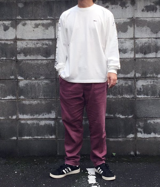 DESCENDANT/VORTEX CREW NECK LS (WHITE)