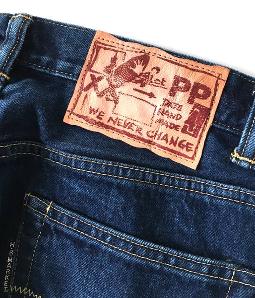 HOLLYWOOD RANCH MARKET/PP4XX VINTAGE WASHED JEANS