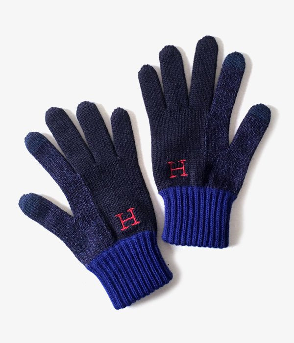 HOLLYWOOD RANCH MARKET/H SWITCH COLOR TOUCH GLOVE (NAVY)