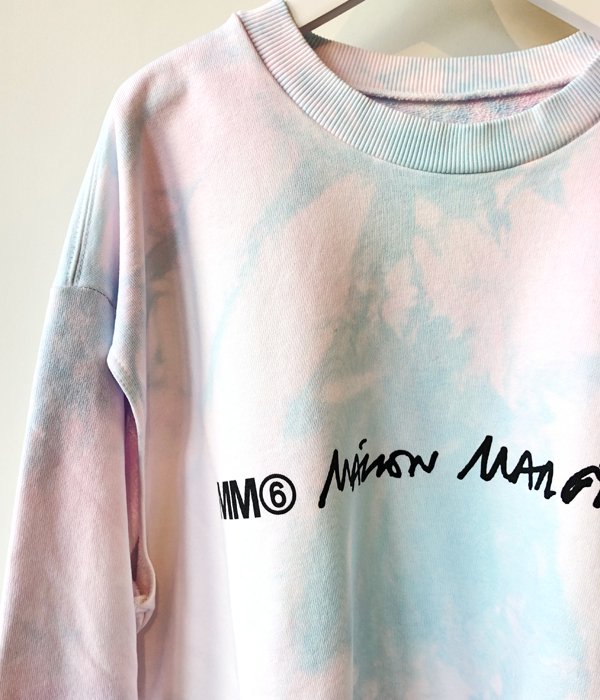 MM6 MAISON MARGIELA/TIEDYE SWEATSHIRT