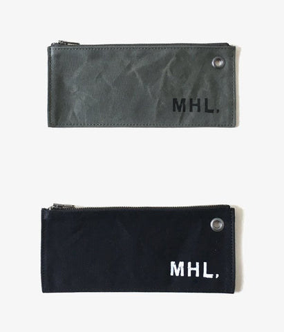 MHL./COATING COTTON CANVAS POUCH (M)