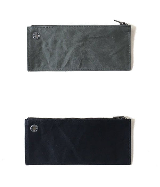 MHL./COATING COTTON CANVAS POUCH (M)