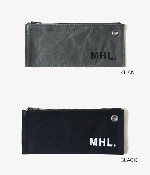 MHL./COATING COTTON CANVAS POUCH (M)