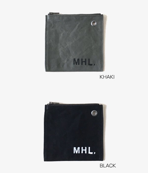 MHL./COATING COTTON CANVAS POUCH (S)