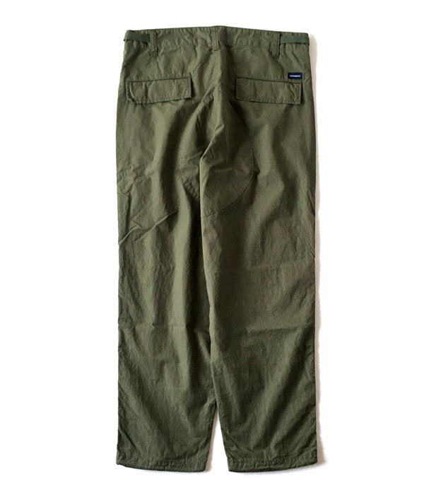 アオロン　DESCENDANT ディセンダントSTRIP NYCO DESCENDANT/STRIP NYCO TROUSERS (OLIVE DRAB)