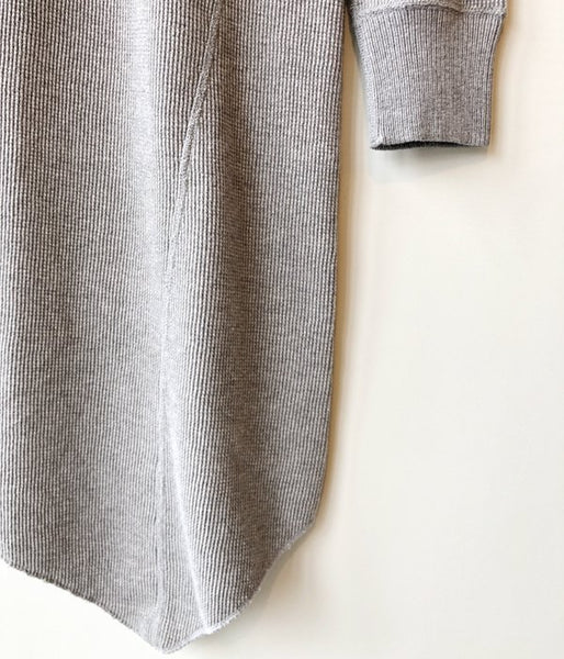 PHEENY/WAFFLE TWIST L/S(GRAY)