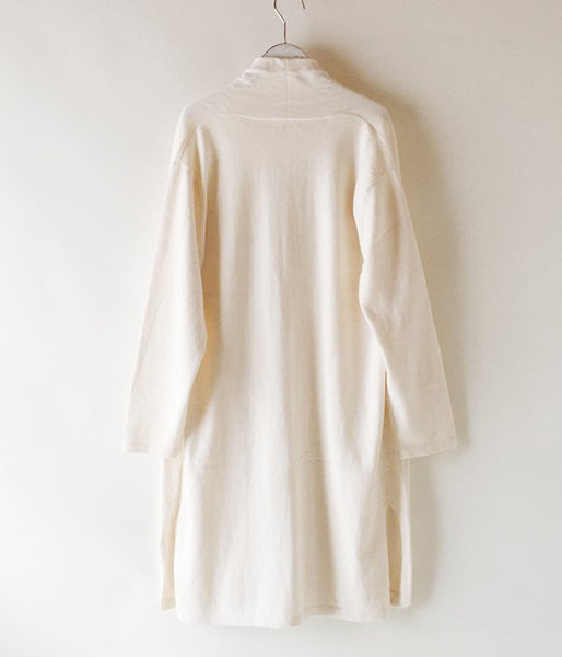 HOLLYWOOD RANCH MARKET/SOFT COTTON H EMBROIDERY LONG CARDIGAN (NATURAL)